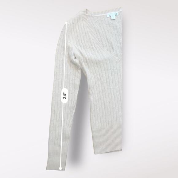 Anthropologie Aphorism Angora‎ Rabbit Hair Cable Knit Sweater Size S - Picture 5 of 8